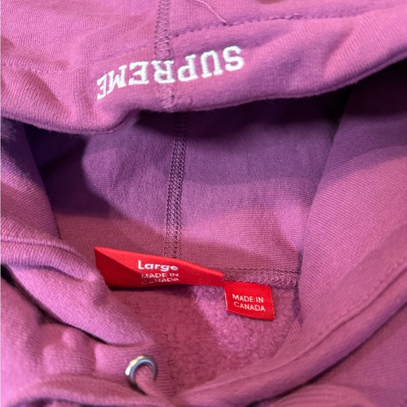 FW20 Supreme S Logo Hooded Sweatshirt Large - Picture 3 of 6